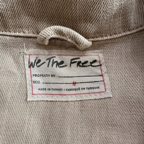 Free People We the Free fringe denim jacket - Picture 4 of 5